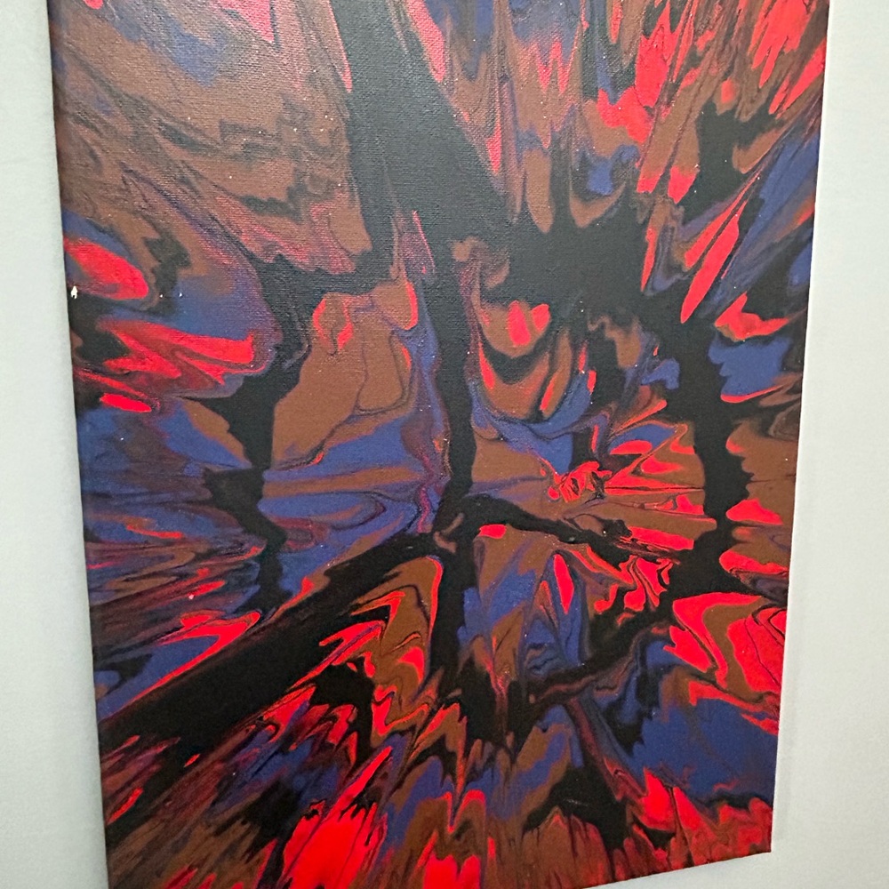 Original Peace Of Mind Abstract Painting 12x16